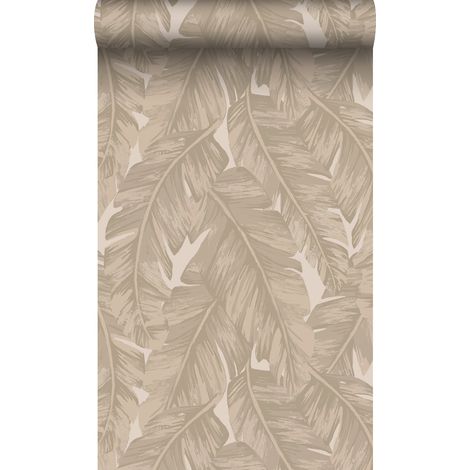 papier peint feuilles de palmier beige  - Origin Wallcoverings (1/5)
