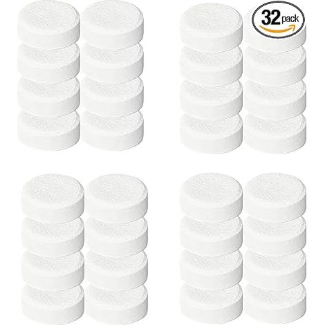 32 x Cleaning Tablets for Bottles, Cleaning Tablets – Coffee Machine Tablet, Descaler Coffee Machine, for Coffee Cups, Water Bottles and More (1/5)