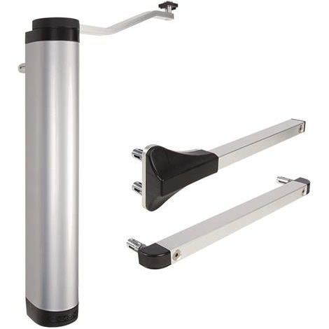 LOCINOX Torschließer VERTICLOSE-2 Aluminium eloxiert silber RetrofitÖffnungswinkel 90/180 ° Torbreite max. 1,5 m Zyklen 500000