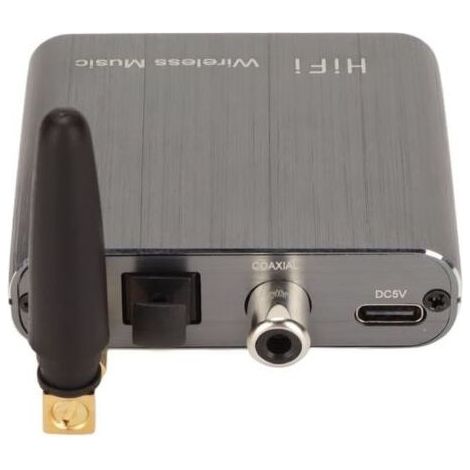 LAM-D300 Bluetooth 5.2 Empfänger Kabelloser Bluetooth-AUX-Audio-Adapter Bluetooth CSR APTX Niedrige Latenz (1/4)