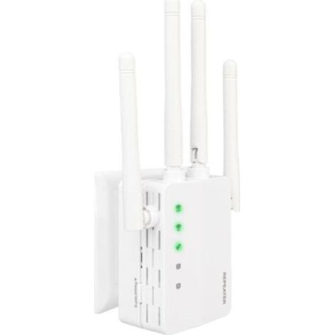 Amplificateur de signal Wi-Fi, répéteur Wi-Fi double bande 2,4 GHz/5,8 GHz, extension de portée Wi-Fi sans fil avec port Ethernet (1/5)