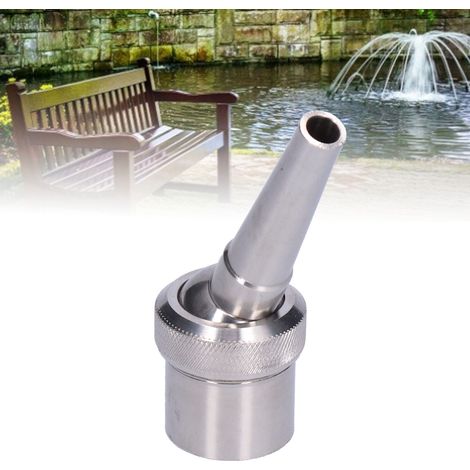 Buse de fontaine à filetage femelle G1, jet orientable pour piscine et bassin (1/5)
