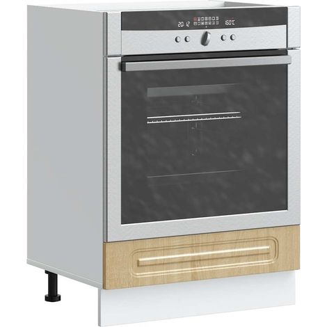 vidaXL Oven Cabinet "Kalmar" Sonoma Oak Engineered Wood
