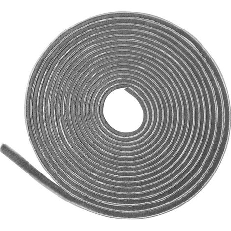 Staubschutzbürste, 4 mm Borsten, 11 m, grau