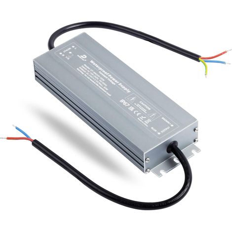 Transformateur LED 24V 60W 2,5A Alimentation Étanche IP67 Transfo 220V/230V AC à DC, Pilote LED Basse Tension à Tension Constante pour Ampoule à Bande Lumineuse MR16 G4 (1/5)