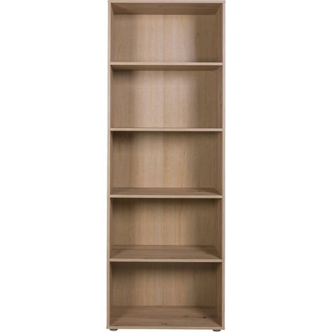LIBRERIA 4 RIPIANI CM. 69X35X200 H ROVERE A.- 1,0 pz