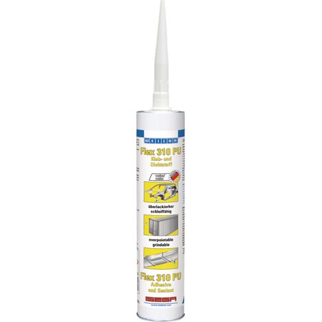 Adhésif et mastic, gris 310 ml