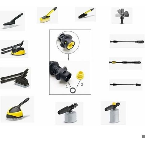 Kärcher Kit de joints toriques de rechange accessoire pour nettoyeurs haute pression, pour nettoyeur haute pression Compatible avec (1/5)