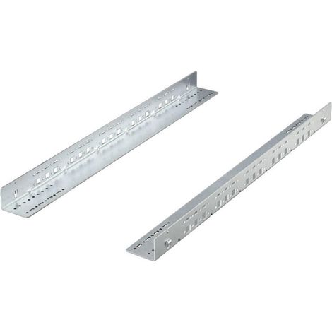 Rittal DK 5501.430 glissières fixes rack 19 pouces gris