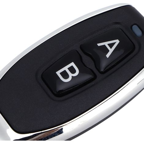 Télécommande Sans Fil 2 Boutons 433MHz avec Portée Longue Distance (100M), Encodeur 1527, Batterie CR2032, Contrôleur Requis, Exempte Certification CE (1/5)