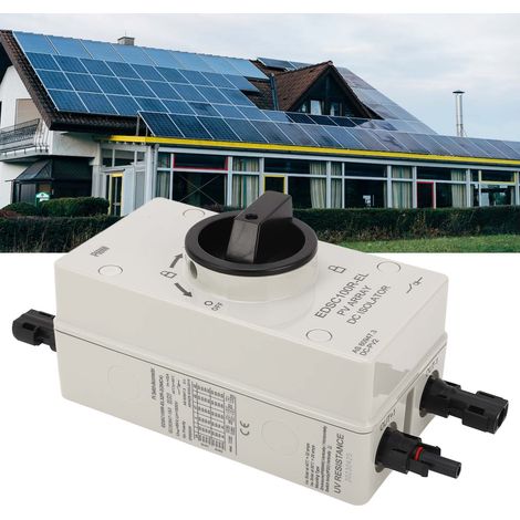1000V 32A DC Photovoltaik-Trennschalter mit Stecker und wasserdicht (1/5)