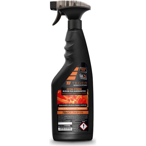 Detergente extra forte per cerchi in alluminio (cerchi insanguinati), 750 ml - atomizzatore, Teger (1/2)