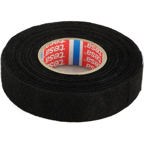 Ruban tisse noir longueur x largeur - 15 m x 19 mm -1 piece-