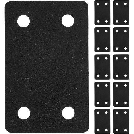 Veemoon 10 pièces de plaques réparation rectangulaires en acier (1/5)