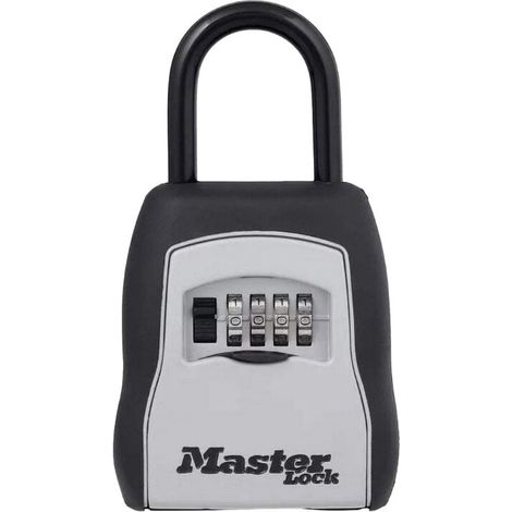 Master Lock – Boite à clés sécurisée avec anse – Structure en aluminium – Protection intempéries – Pour accès sécurisé à votre logement
