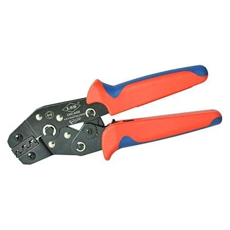 Pince à dénuder 0.5-1.5mm² Mini Outils de sertissage à cliquet for connecteur ouvert non isolé, Pince à sertir for borne, Multitool (1/3)
