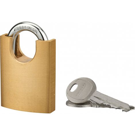 Lucchetto Shoulder a chiave, ottone, esterno, 40 mm, 2 chiavi - THIRARD (1/2)