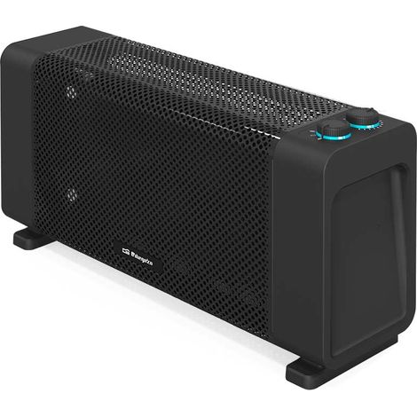 Orbegozo radiador de mica RMB 1000, termostato regulable, 2 potencias de calor, diseño compacto, triple sistema de seguridad, 1000 W (1/5)