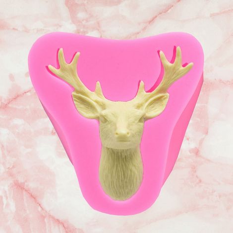 Weihnachtliche Silikon-Backform, dekorative Kuchen-, Fondant- und Schokoladenform (Nr. 8) (1/5)