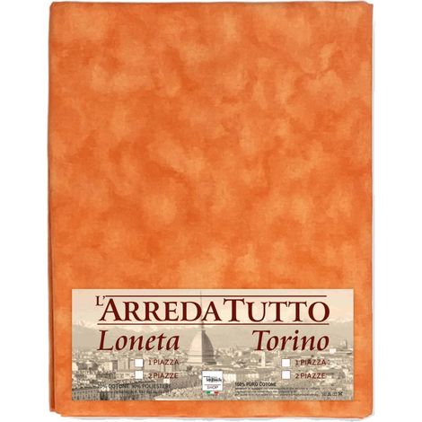 TELO ARREDO copritutto GRAN FOULARD copriletto COPRIDIVANO tessuto SALMONE UNITO 1 PIAZZA
