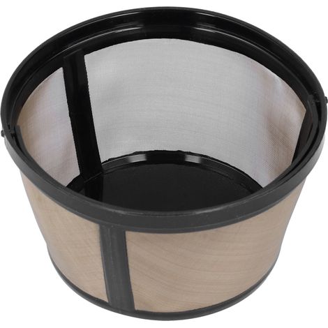 Filtre à café réutilisable en acier inoxydable, compatible avec les machines à café Mr. Coffee. (1/5)