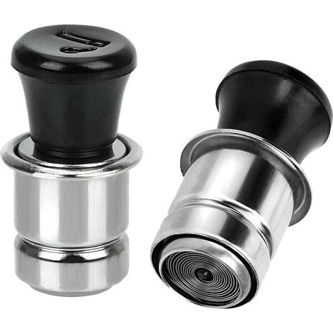 Lot de 2 prises allume-cigare universelles 12 V 20 mm pour voiture, moto, camping-car (1/5)