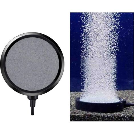 BEBUSINGOTO Difusor de aire para acuarios, Piedra difusora de aire para acuarios, Bomba de aire para acuarios (1/4)
