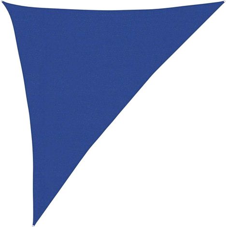 Maison Exclusive - Voile d'ombrage 160 g/m² triangulaire bleu 3x4x5 m PEHD (1/5)