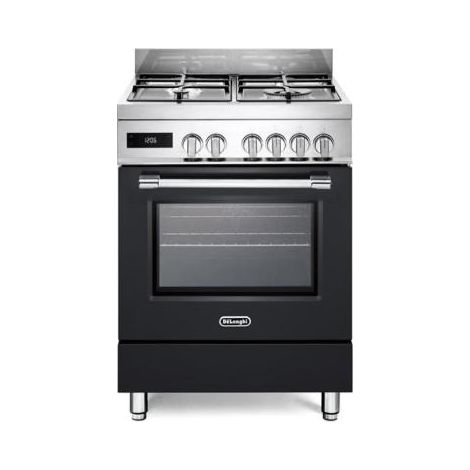 De’Longhi PRO 66 MAL PZ. Tipo di prodotto: Cucina, Colore del prodotto: Antracite, Tipo di controllo: Manopola, Touch. Tipo di piano cottura: Gas, Numero totale di fuochi: 4 Fornello(i... - PRO66MALPZ (1/2)