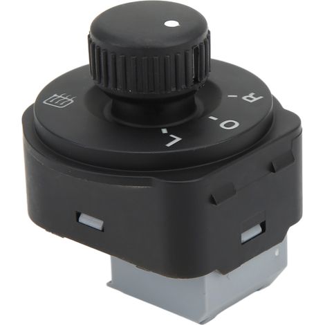 Interrupteur de rétroviseur ABS 5JB959565, bouton de commande de rétroviseur, interrupteur de réglage de rétroviseur pour Fabia Rapid Roomster (1/5)