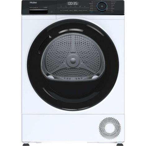 Haier I-Pro Serie 3, Asciugatrice 9 KG, Classe B, Bianco, Inverter, Wi-Fi, Hygienic, HD90-B939E-IT. Posizionamento dell'apparecchio: Libera installazione, Tipo di carica: Caricamento ... - HD90B939EIT