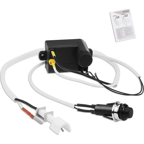 Bouton d'allumage 7642 pour barbecues Weber Spirit 210 et Spirit 310 avec commandes frontales (années-modèles 2013 et ultérieures), kit d'allumage pour modèles E-210, S-210, E-310 et SP-310 (1/5)