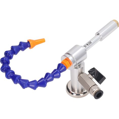 Pistolet à air froid vortex 6 pièces, 7 bars, 520 BTU, tube flexible en alliage d'aluminium, refroidisseur industriel à air comprimé (1/5)