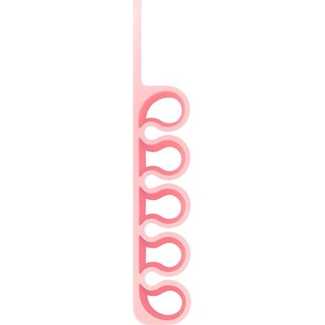 Organizer da ufficio in silicone - rosa (1/5)