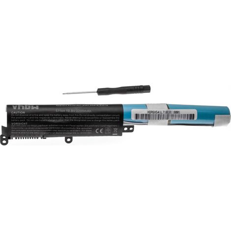 vhbw Akku kompatibel mit Asus VivoBook R541UA-DM985T, R541UA-GOS1216T, R541UA-GO1216T, R541UA-GQ1572T Notebook (2200 mAh, 10,8 V, Li-Ion) (1/3)