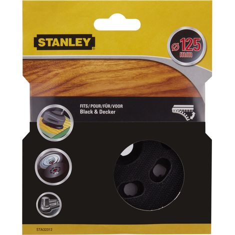 Plato soporte 125mm para lijadoras rotorbitales STANLEY STA32312-XJ