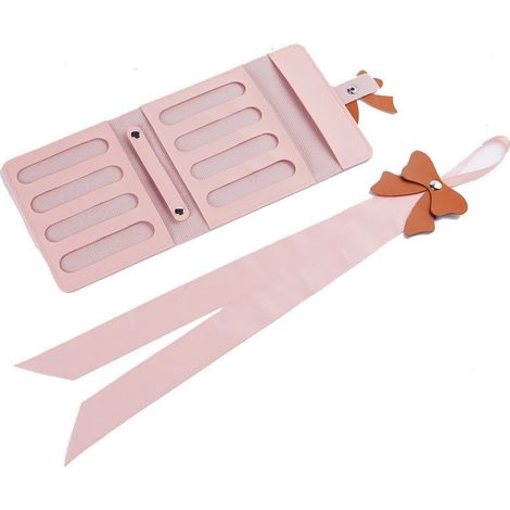 Boîte à accessoires pour cheveux d'enfants avec rangement intégré, boîte portable grande capacité, coffret cadeau pour épingles à (1/5)