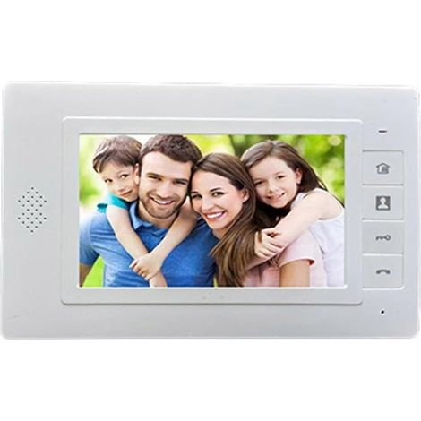 Interphone vidéo filaire 7 pouces pour porte d'entrée S FL F Brilvibera (1/5)