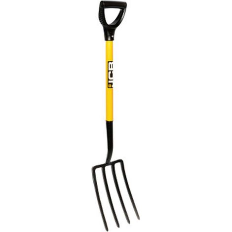 JCB 4 Prong Professional Garden Fork, 195 x 290mm Blade (1/5)