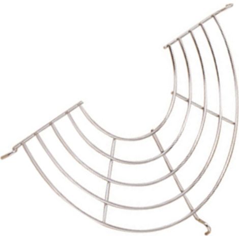 Grille de refroidissement pour aliments en acier inoxydable, grande taille, pour wok et poêle (1/5)