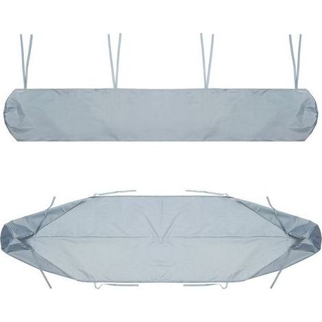 Housse de protection pour auvent d'extérieur, argent 4 m/11,12 pieds, housse de protection pour auvent de terrasse, housse de store enrouleur rétractable, tissu Oxford étanche à la poussière, housse d (1/5)