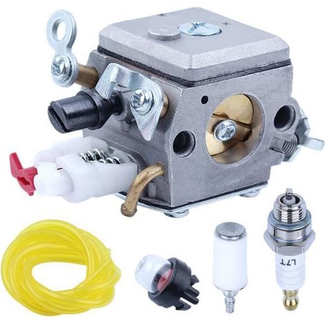Carburateur - Pour Tronçonneuse Husqvarna 340 345 346XP 350 351 353 E EPA - Compatible Zama C3-EL18 - Référence OEM 503283208 - Kit Complet ×1 (1/4)