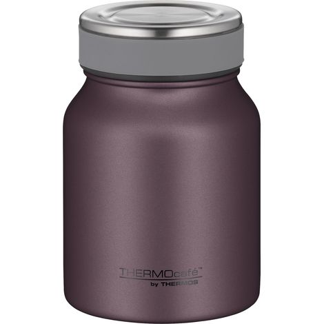 Récipient isotherme à double paroi en acier inoxydable - 0,50 l - Anti-fuite - Passe au lave-vaisselle - Pour le bureau et les déplacements (1/5)