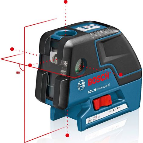 Láser cruz y puntos BOSCH 0601066B00 - GCL 25 Professional