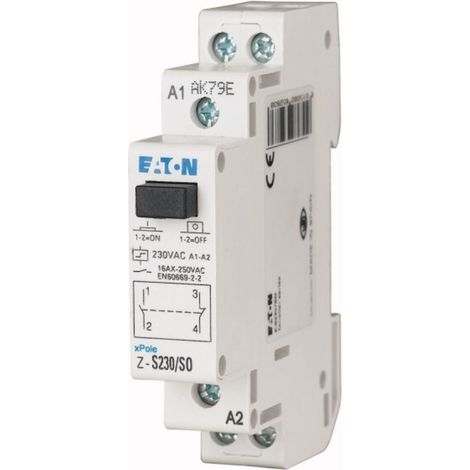 Relé de impulsos con función de control central Z-SC230/S