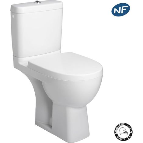 WC à poser JACOB DELAFON Odeon up + abattant standard frein du chute