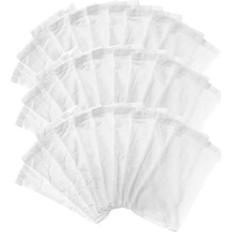 Paquet de 50 chaussettes pour skimmer piscine Skimmers nettoie les feuilles piscines