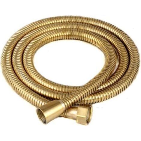 Flexible de Douche Universel - Tuyau de douche de 1,5 m (59 pouces) en acier inoxydable Anti-Torsion standard G1/2 les connecteurs tuyau de douche de remplacement