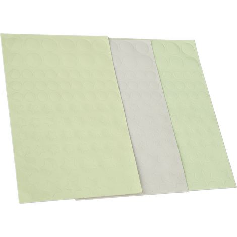 Lot de 3 stickers muraux étoiles phosphorescentes, motifs ronds, déco lumineuse DIY pour chambre et plafond (1/5)