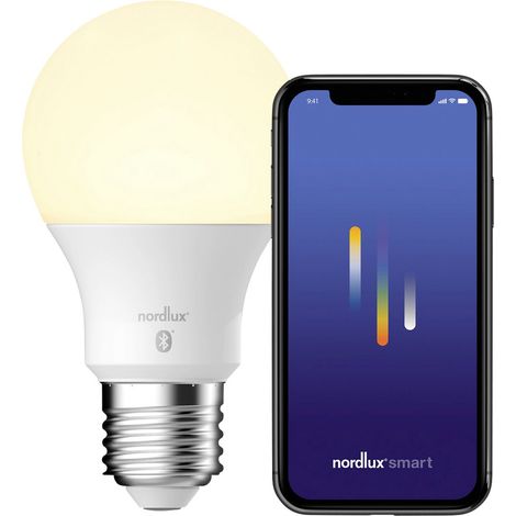 Nordlux 2170142701 Ampoule à incandescence CEE F (A - G) E27 forme de globe commandé par appli mobil